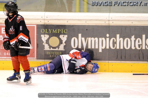 2015-04-12 Torneo di Pinzolo 3895 Aosta-Hockey Milano Rossoblu U12 Andrea Fornasetti